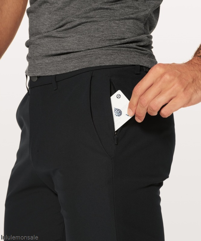 Lululemon Deutschland DELULU1042 | Lululemon Deutschland Classic Navy Commission Schmal Geschnittene Hose 34 Warpstreme